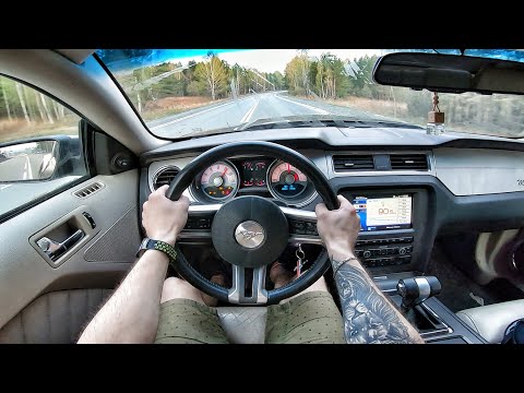 2009 Ford Mustang 4.0 AT - POV TEST DRIVE / Тест драйв от первого лица