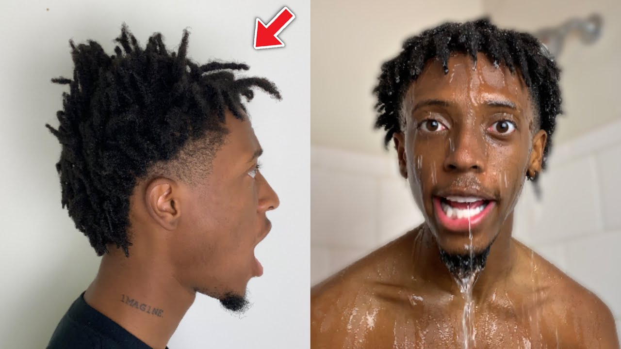 MATTED FREEFORM HAIR! | Night Routine - YouTube