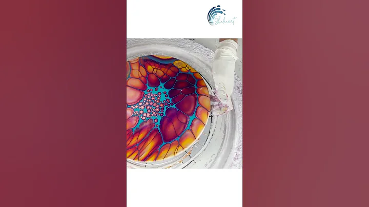 Sheleeart - Acrylic Pouring - *Sound On* Massive Fluid Art Bloom Cells