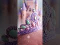 A Royal Vision in Crochet: The Ultimate Luxury Tiara Design#virelshorts