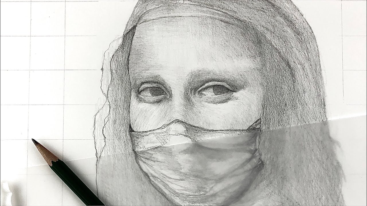 Tius - Mona Lisa ballpoint sketch