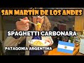 🍽🍝Spaghetti a la carbonara, receta original italiana en San Martín de los Andes🌞
