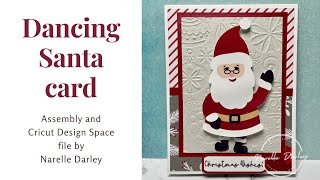 Dancing Santa card with giveaway! @thenoncraftycrafter