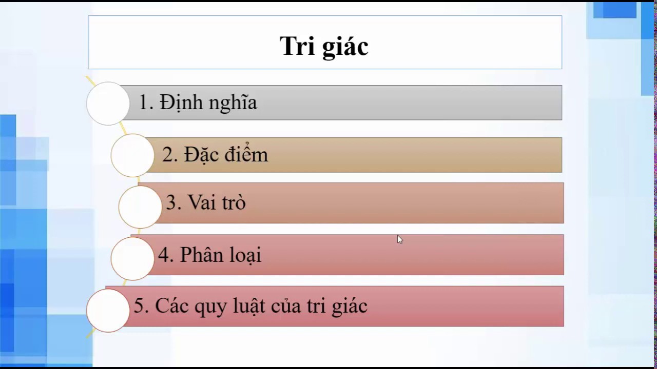 Nhận thức cảm tính P2: Tri giác - YouTube
