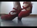 Flamenco  close up footwork  practice