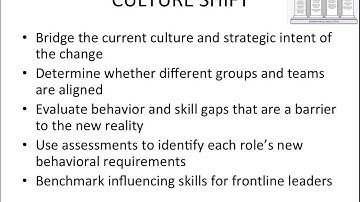 A Data-Driven Approach to Managing Organizational Change