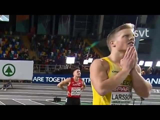 230820 Henrik Larsson of Sweden competes in men s 100 meter