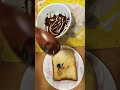 판초콜렛 중탕으로 초코잼만들기 | 누텔라 만들기 따라하기 | 잘구운 식빵에 발라서 먹기 | 아침식사