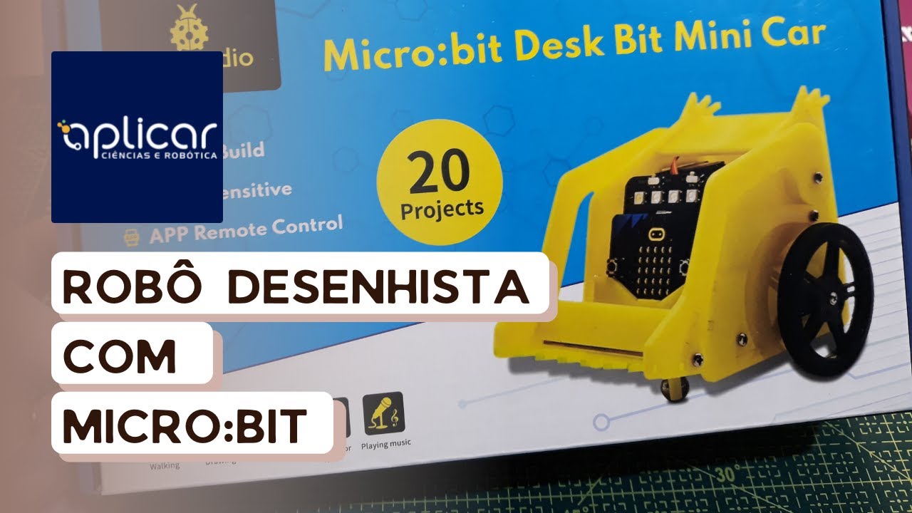 DESKBIT MICROBIT ROBOT - EVERYTHING YOU WOULD LIKE TO KNOW - YouTube