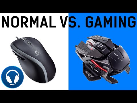 Normale Maus vs. Gaming Maus - DAS SIND DIE UNTERSCHIEDE!