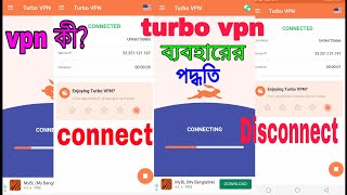 Turbo VPN Connect Disconnect Tutorial In Bangla screenshot 5
