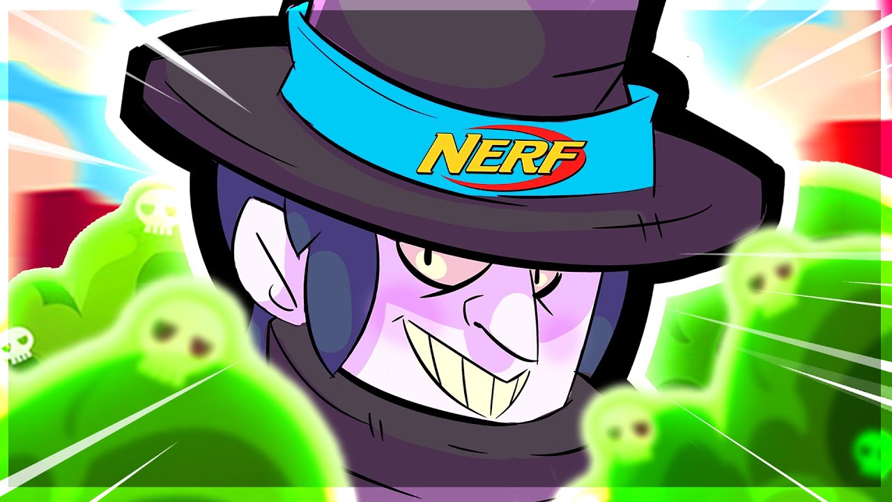 Nerf Mortis Brawl Stars Youtube