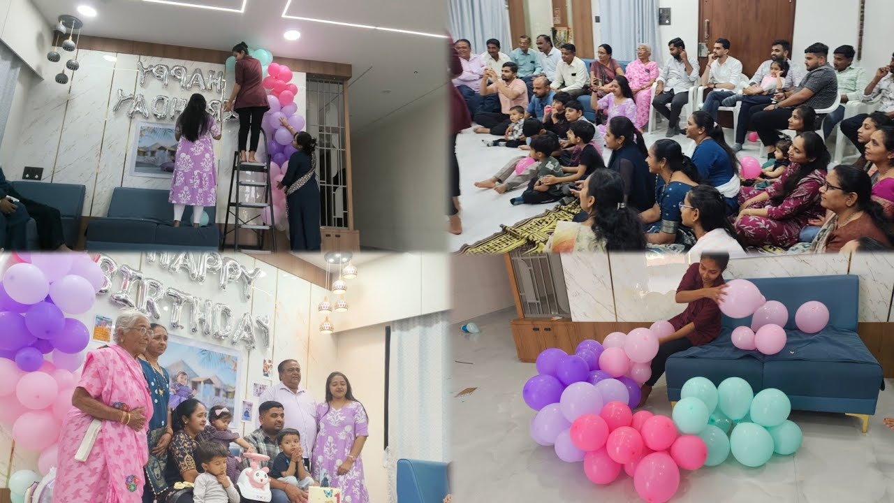 Birthday Celebration 🎉 Rutvi No birthday 🥳@ItishaPatelVlogs 