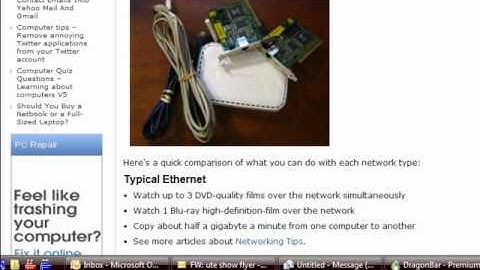 Computer Tips and Tricks -- Copy and Paste a HTML Link into an E-mail