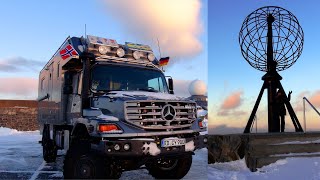 Zum Nordkap im Februar mit Cytros 4x4 Reisetruck  VideoGustav