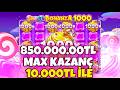 SWEET BONANZA 1000 TÜRKİYE REKORU 🍭 850.000.00TL BÜYÜK KAZANÇ MAX WİNN