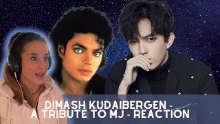 DIMASH Kudaibergen - A Tribute to MJ - Blind Reaction