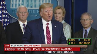 President Trump addresses the nation amid virus pandemic (full press conference) — March 20, 2020