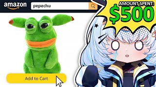 I Let My Viewers Spend $500 On Amazon【VTuber】