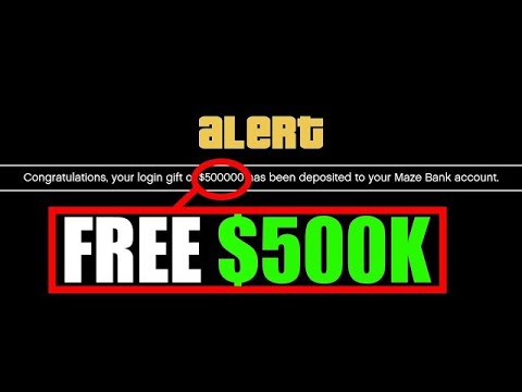 Get 500,000 GTA Dollars by just logging on | April Rewards | GTA Online