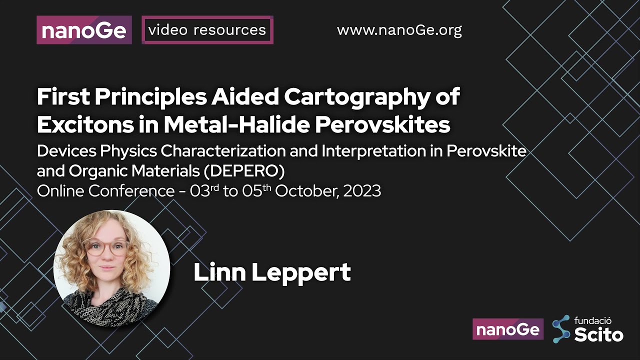 First Principles Aided Cartography of Excitons in MetalHalide