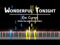 Eric Clapton - Wonderful Tonight (Piano Cover) Tutorial by LittleTranscriber