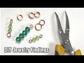 Wire Wrapping Basics: DIY Jewelry Findings: How to Make Perfect Eye Pins, Head Pins, Jump Rings