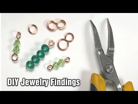 Wire Wrapping Basics: DIY Jewelry Findings: How to Make Perfect Eye Pins,  Head Pins, Jump Rings 
