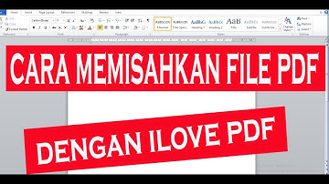 Cara Memisahkan File pdf dengan I love pdf