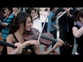 Mozart flashmob in prague by azerbaijan student network