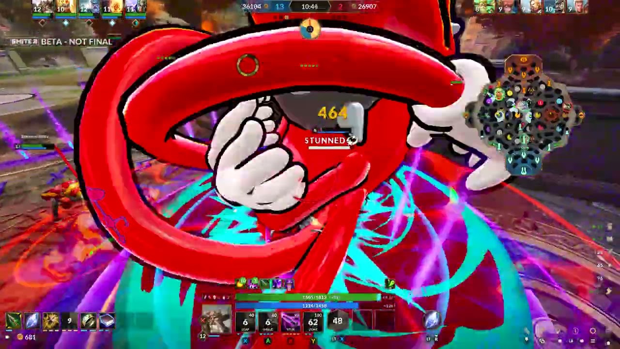 SMITE 2 ODIN IS A POWERFULL CC BOT