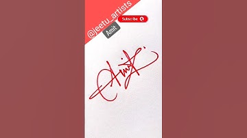 Amit name signature 🌟 comment your name #artistname #art #signature #calligraphy #amit