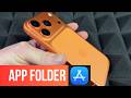 How to Create a Folder to Organize Apps on iPhone 17 Pro?