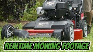 TORO Timemaster realtime mowing | Timemaster POV Footage