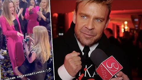 Dawid Woliński o zaręczynach Julii Sobczyńskiej z "Top Model"