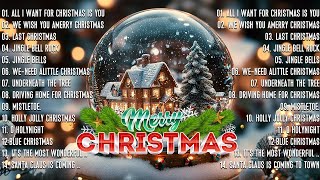 Top Christmas Songs Of All Time 🎅 Top 50 Christmas Songs with Lyrics 🎄Merry Christmas Songs Playlist