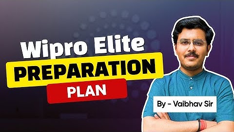 How to Prepare for Wipro Elite Hiring 2025 | Complete Preparation Plan Explained!