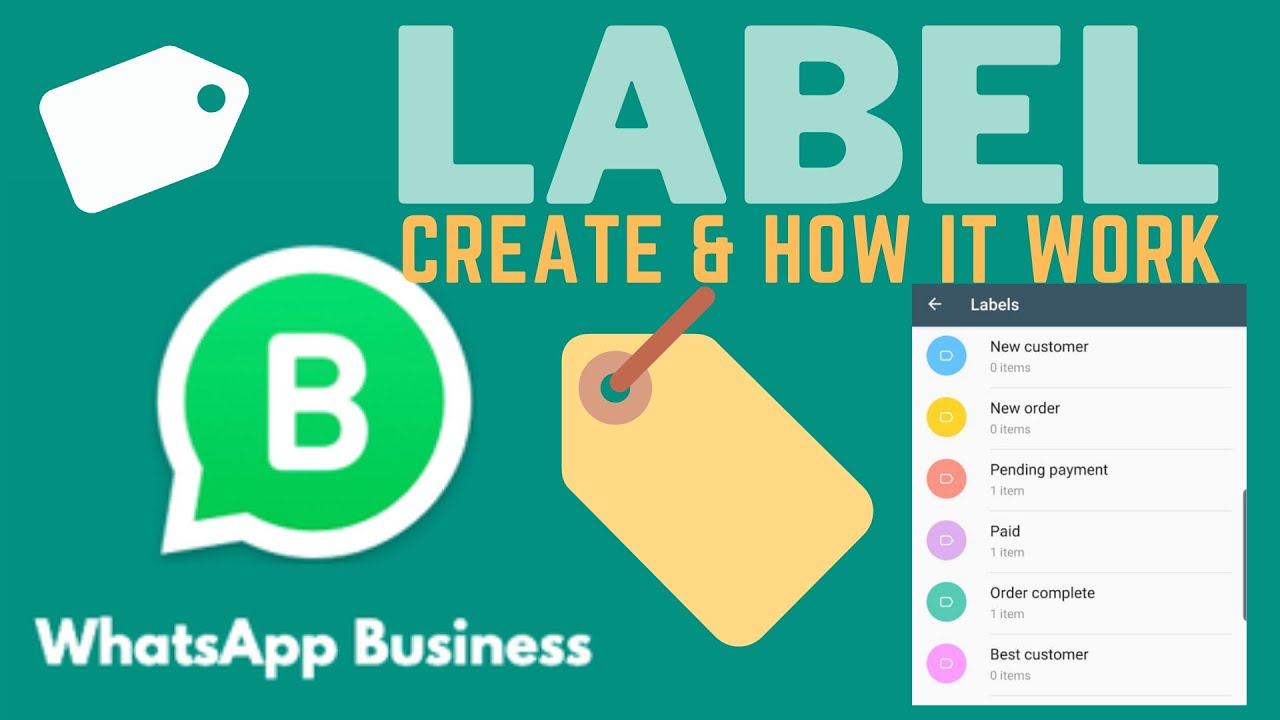 How to create label on WhatsApp Business | WhatsApp tips and tricks 2021 -  YouTube