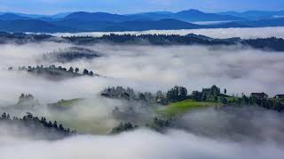 Time-lapse Sample #2: Clouds Roll Over Slovenia