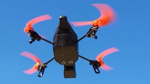 AR Drone 2.0 Ultraflight Upgrade Propeller Mod - Max Payload & Flight Tests - Episode 32 HD