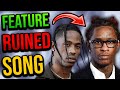 RAP SONGS RUINED BY THE FEATURE!!!