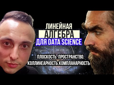Операции с векторами.Коллинеарность.Скалярное произведение.Ортогональность. Линейная алгебра #DS #ML