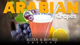 Arabian Grape juice recipe |  How to make Grape Juice with Lemon | Homemade summer drink recipes