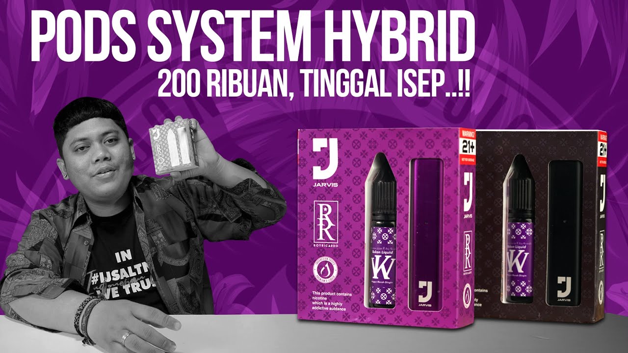 200 RIBUAN SIAP EKAP! [REVIEW JARVIS PODS by Roy Ricardo x IndonesianJuices and AAA Vape]