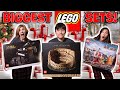 I GOT THE WORLD'S BIGGEST LEGO SET FOR CHRISTMAS!!! Dog Ate My New Drone!