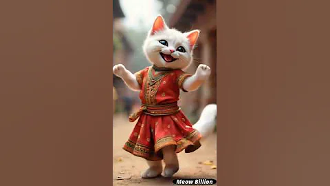 Watch the video about 🇮🇳 Indian Cat 😺😂Funny Village Dance 🕺💃#funnycats #funnydance #viraldance #viralshorts #cutecat