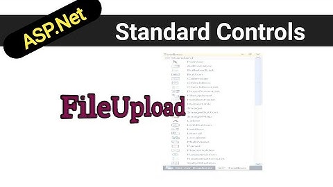 Asp.Net FileUpload control in hindi