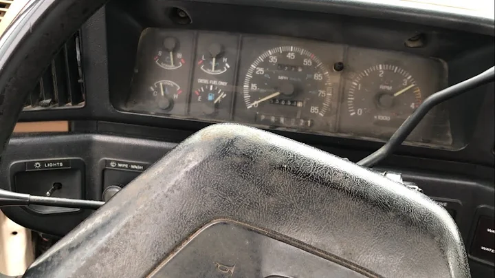 7.3 IDI redline with exhaust cut off