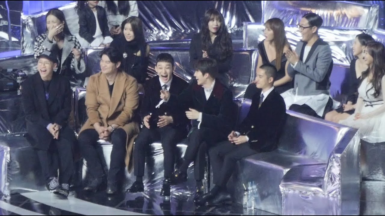 171202 엑소(EXO),트와이스 - 아이유 IU TOP10수상 리액션 [전체] 직캠 Fancam (2017 멜론 뮤직 어워드) by Mera