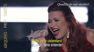 GIVE YOUR HEART A BREAK (DEMI LOVATO) - LEGENDADO - HD